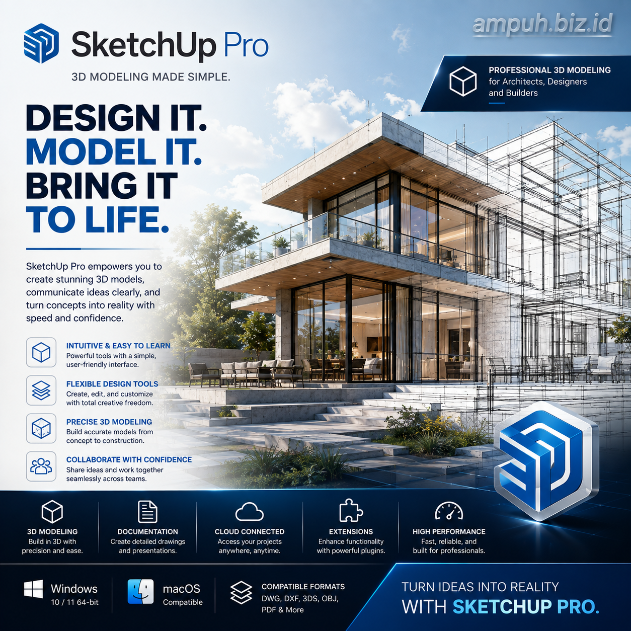 SketchUp Pro 2026 26.2.243 + Thea + Chaos V-Ray