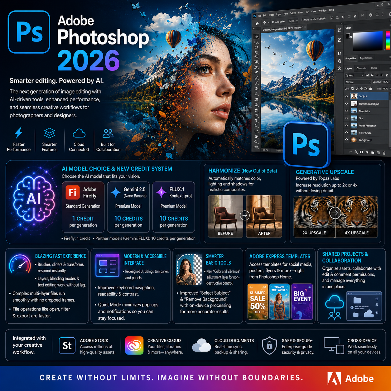 Adobe Photoshop 2026 v27.9.1 + Portable + MacOS