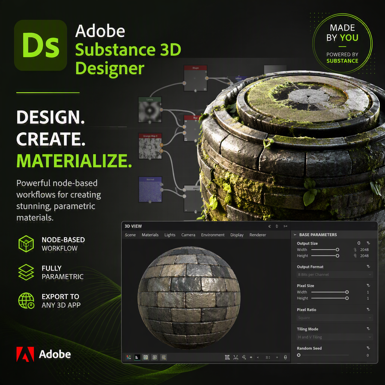 Adobe Substance 3D Designer v16.0.4