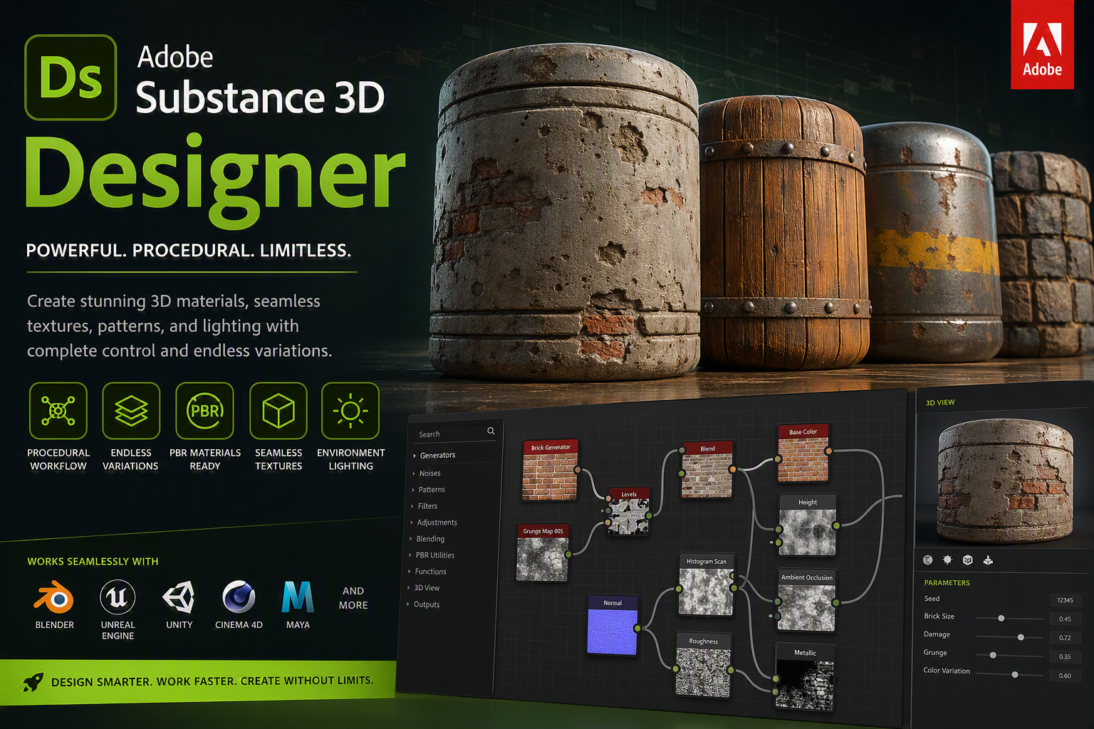 Adobe Substance 3D Designer v16.0.4
