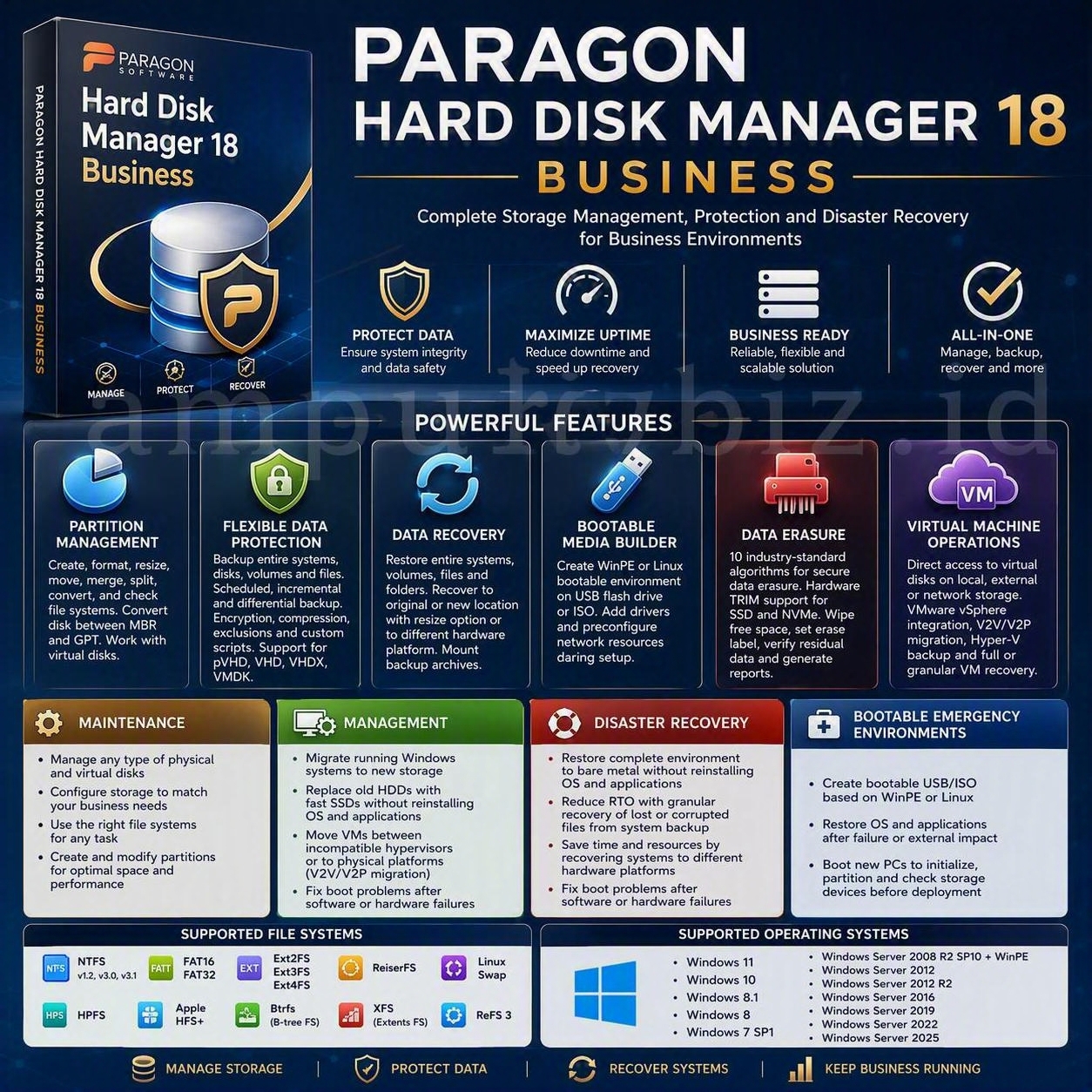 Paragon Hard Disk Manager 18 Business Workstation 18.19.0 + WinPE