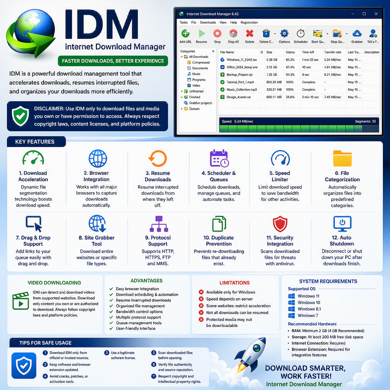 Internet Download Manager 6.43.6